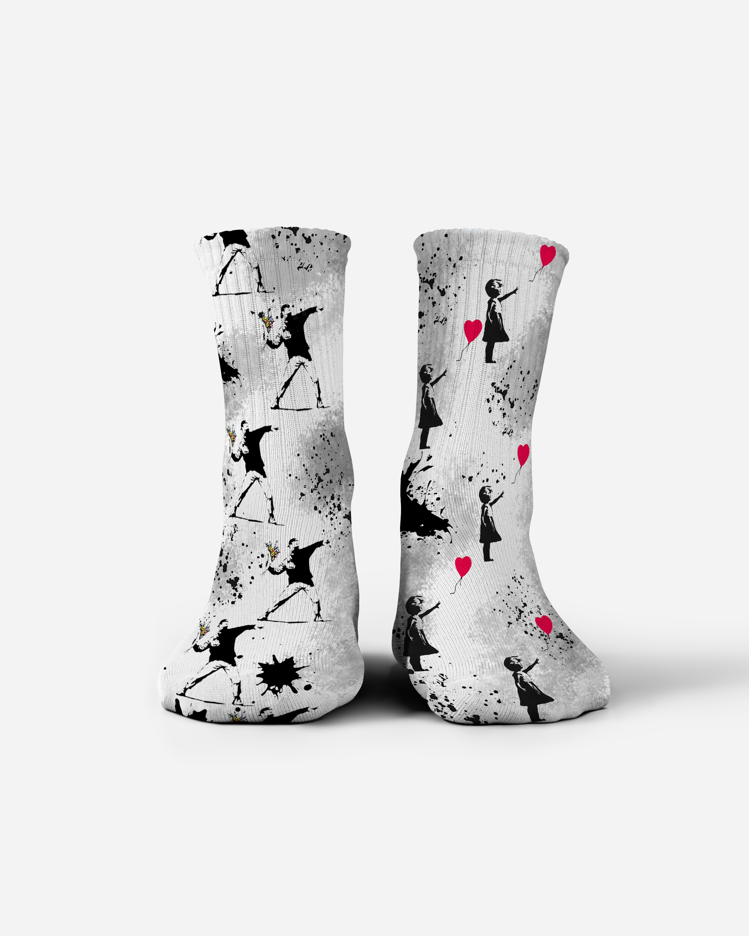 Customisable Banksy Socks
