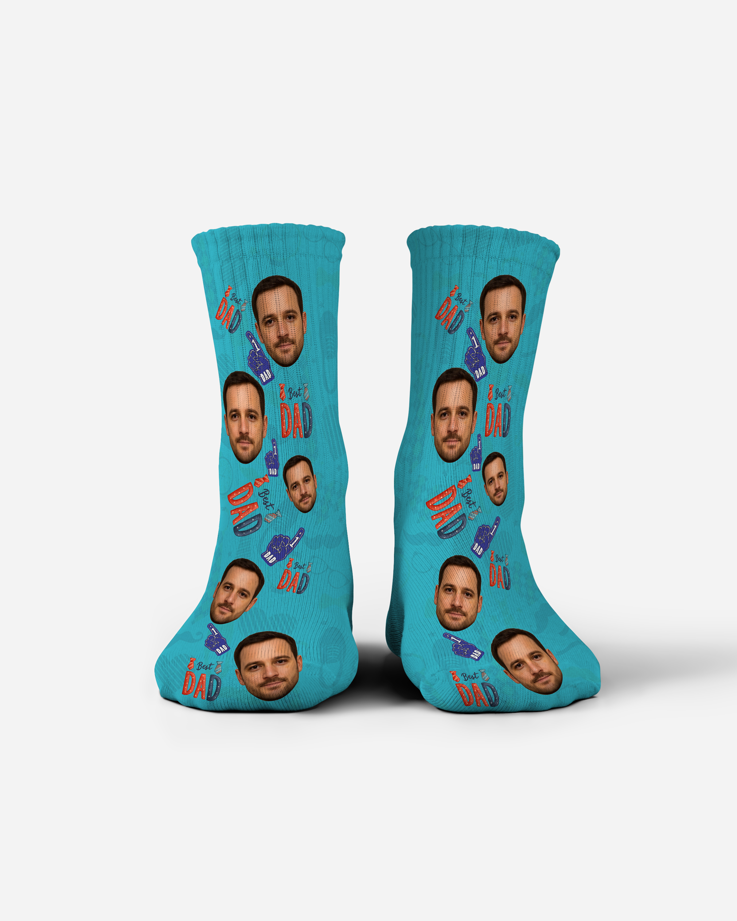 Customisable fathers day socks