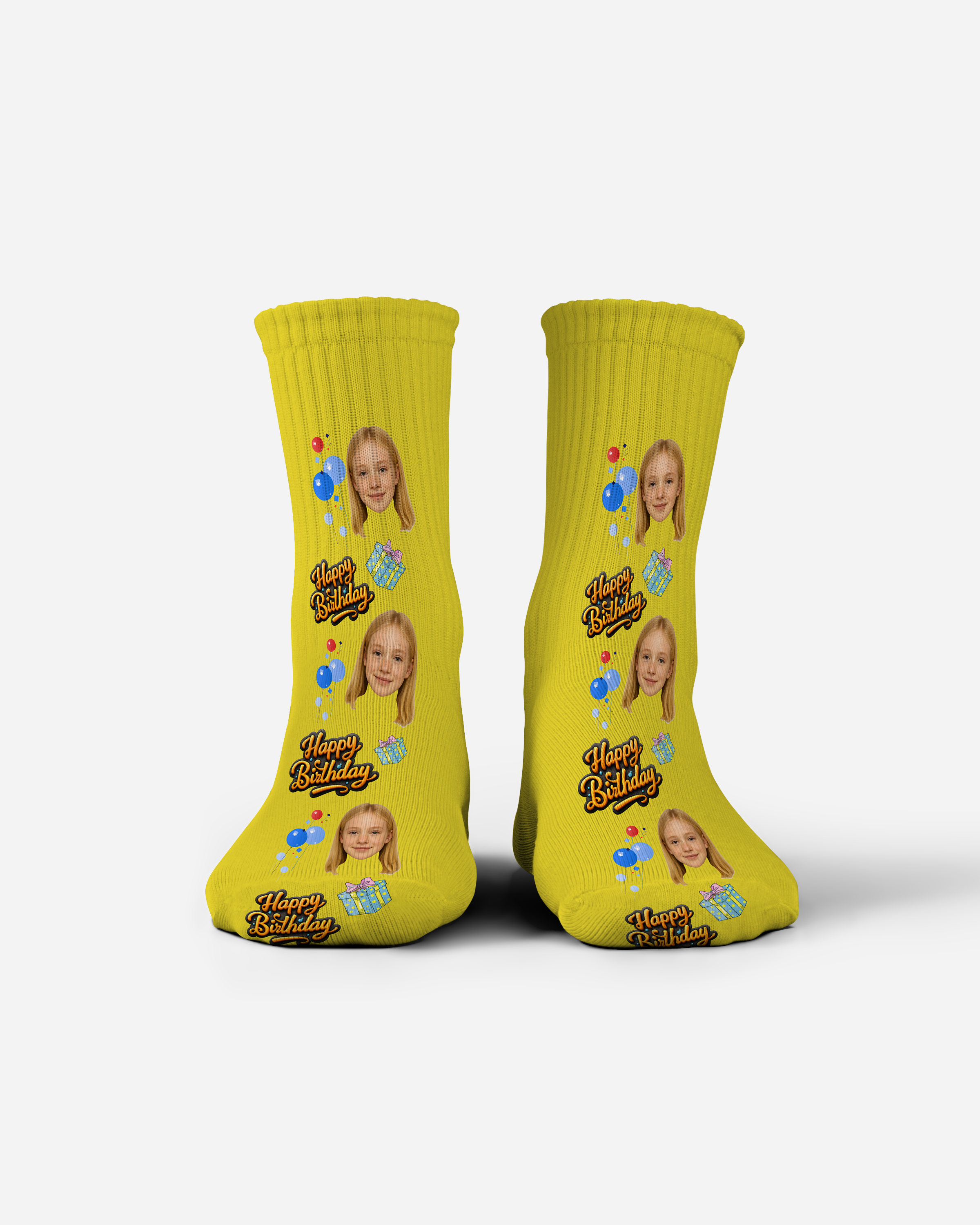 Customisable Kids Birthday  socks