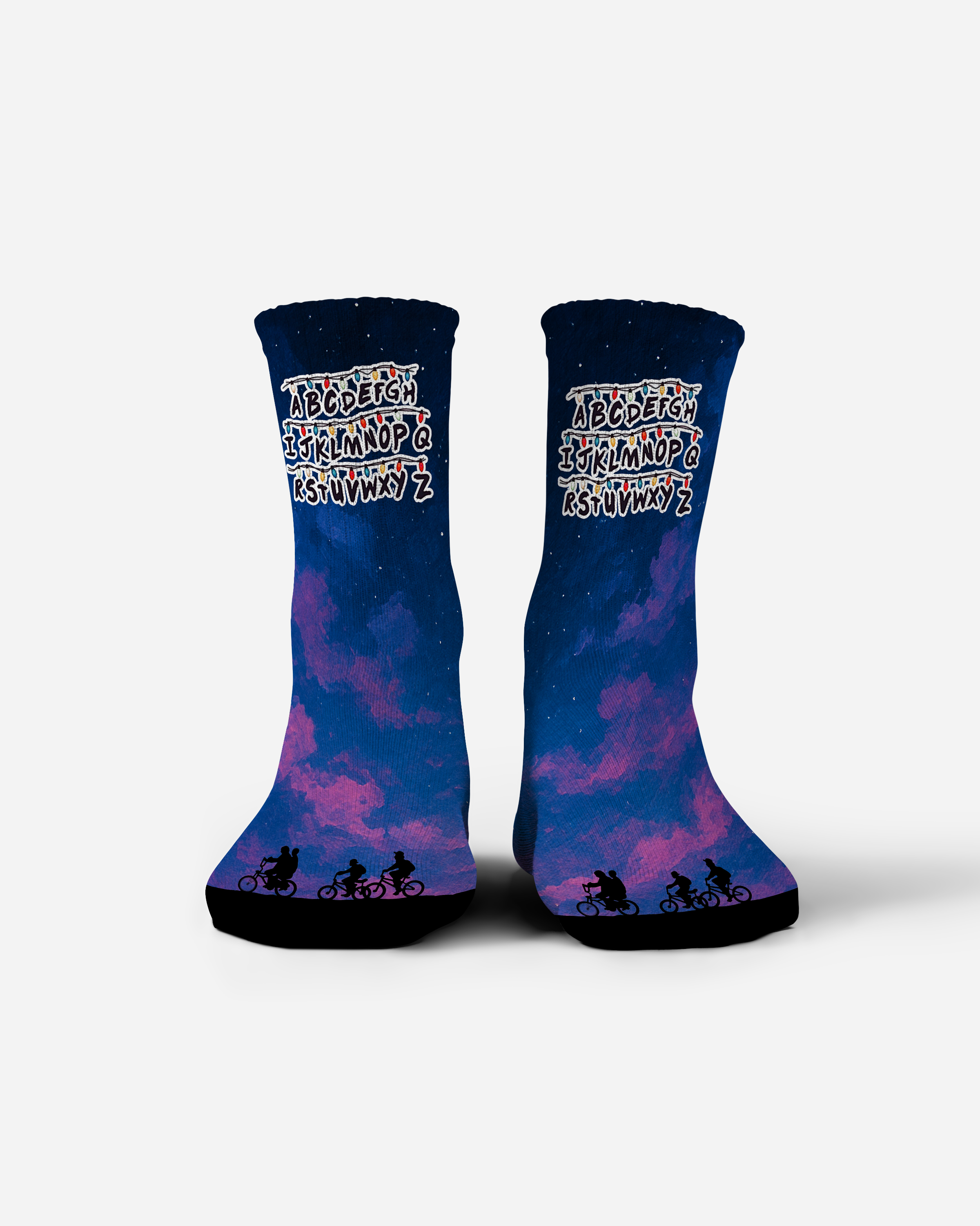 Customisable Stranger things theme socks